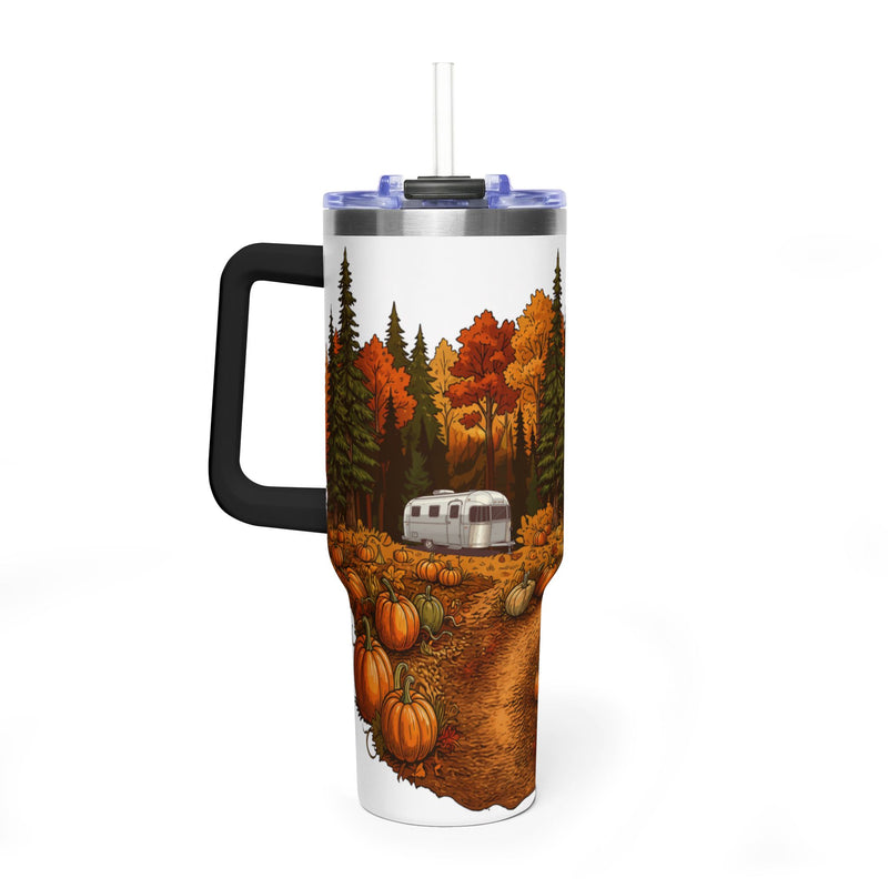 Pumpkin Patch Silver Bullet Trailer — 40oz Stainless Steel