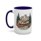 Vintage Class C Motorhome "Home, But Mobile" Ceramic Mug — 11oz / 15oz