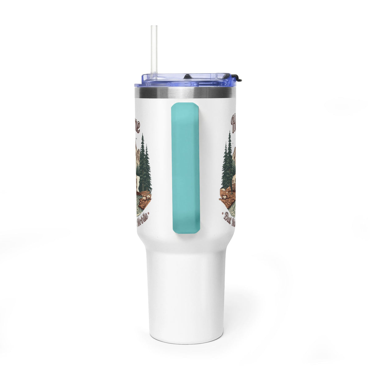 Travel Trailer "Home, But Mobile" Tumbler — 40oz Stainless Steel