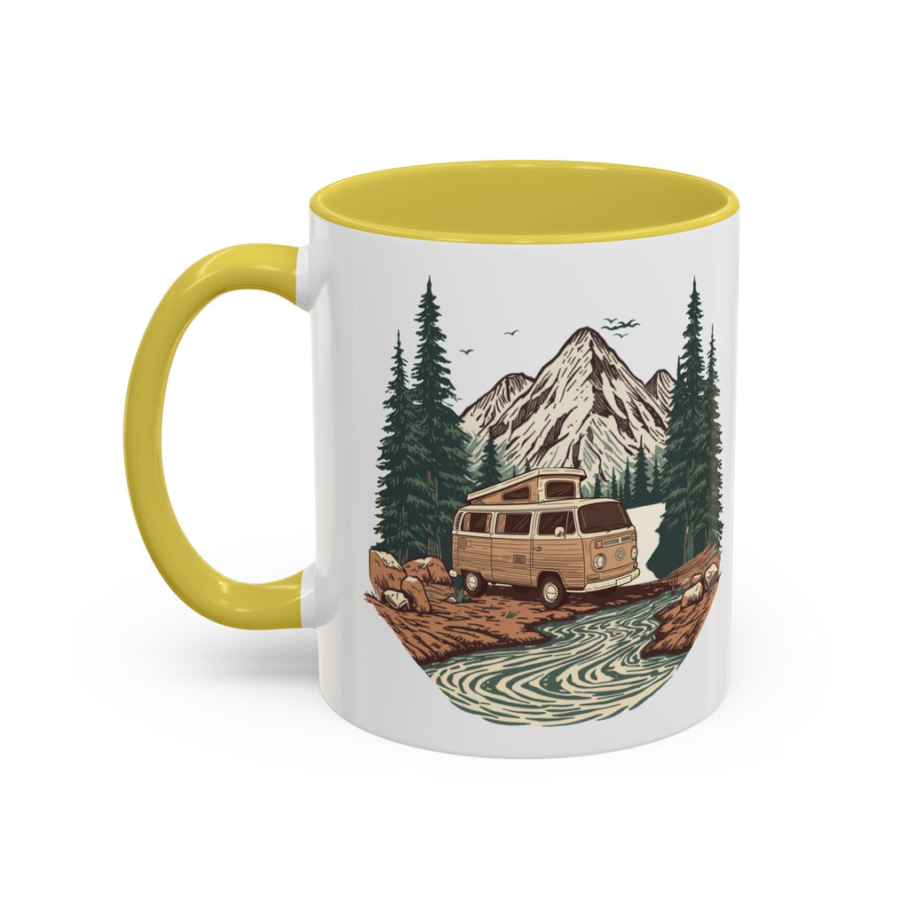 Campervan "Home, But Mobile" Ceramic Mug — 11oz / 15oz