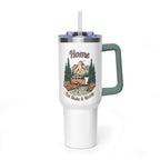 Campervan "Home, But Mobile" Tumbler — 40oz Stainless Steel