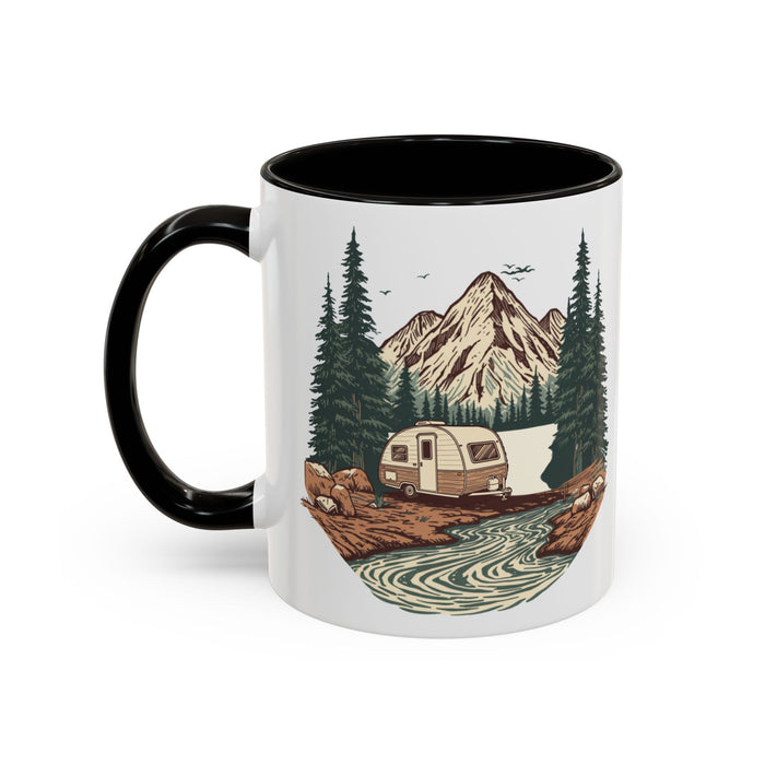 Teardrop Trailer "Home, But Mobile" Ceramic Mug — 11oz / 15oz