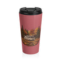 (Red) Pumpkin Patch Vintage Class A Motorhome Travel Mug — 15oz Stainless Steel