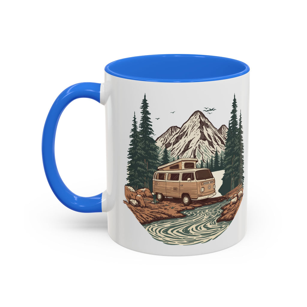 Campervan "Home, But Mobile" Ceramic Mug — 11oz / 15oz