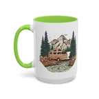 Campervan "Home, But Mobile" Ceramic Mug — 11oz / 15oz
