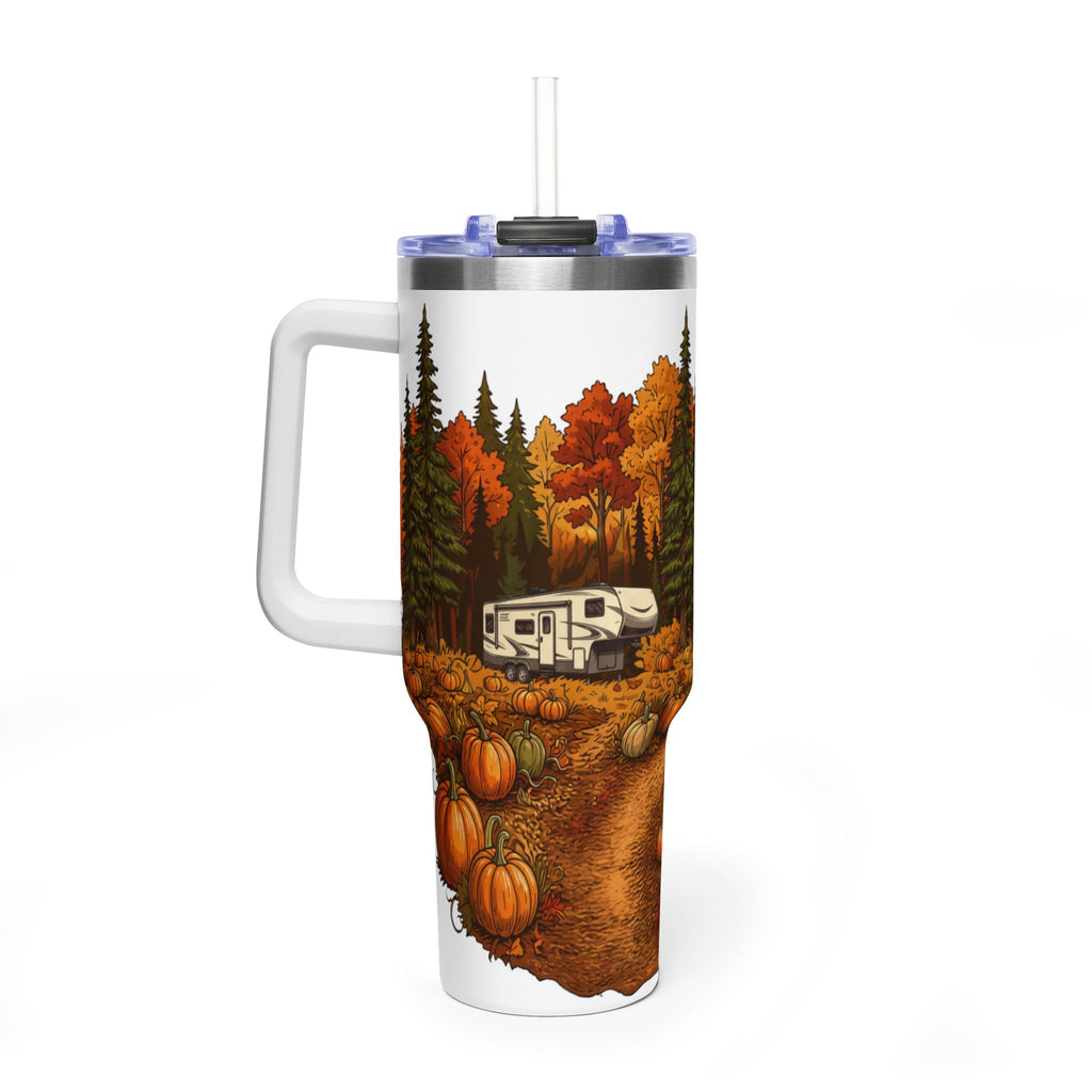 Pumpkin Patch Modern 5th Wheel Tumbler — 40oz Stainless Steel