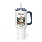 Travel Trailer "Home, But Mobile" Tumbler — 40oz Stainless Steel