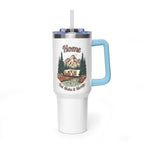 Travel Trailer "Home, But Mobile" Tumbler — 40oz Stainless Steel