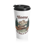 Adventure Van "Home, But Mobile" Travel Mug — 15oz Stainless Steel