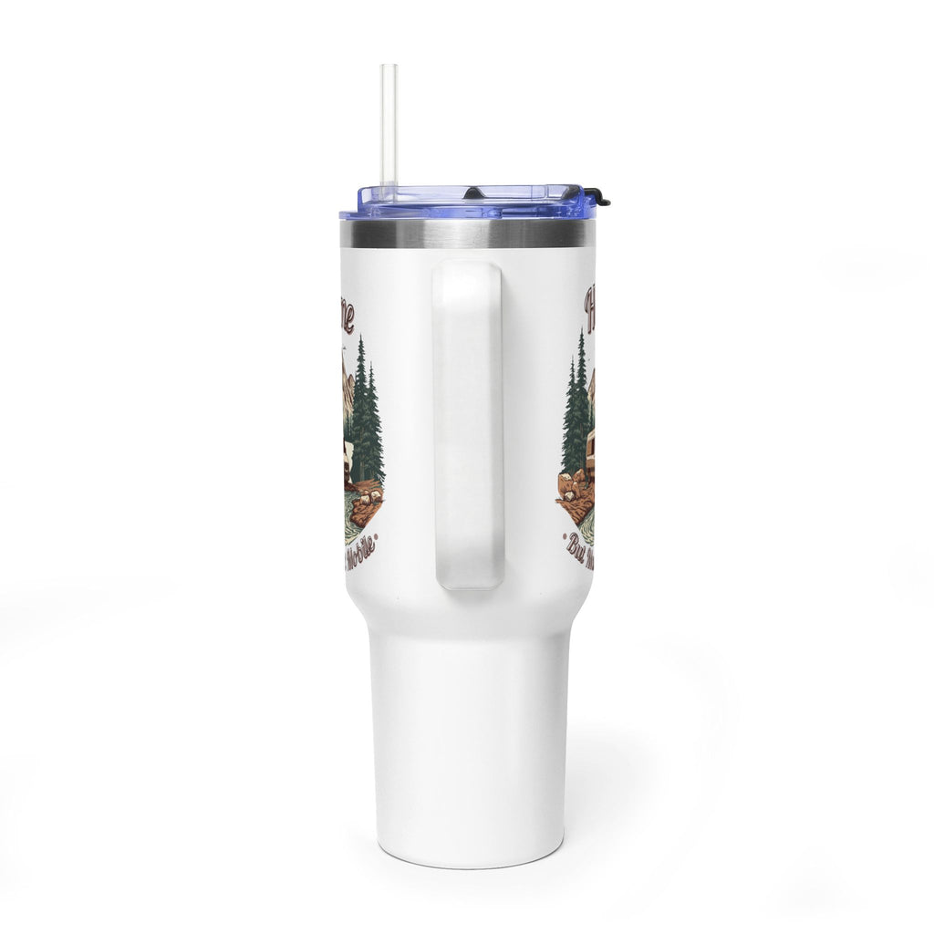 Adventure Van "Home, But Mobile" Tumbler — 40oz Stainless Steel