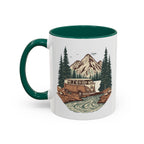 Hippy Van "Home, But Mobile" Ceramic Mug — 11oz / 15oz