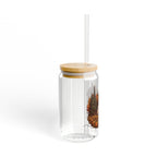 Pumpkin Patch Campervan Sipper Glass — 16oz Sipper