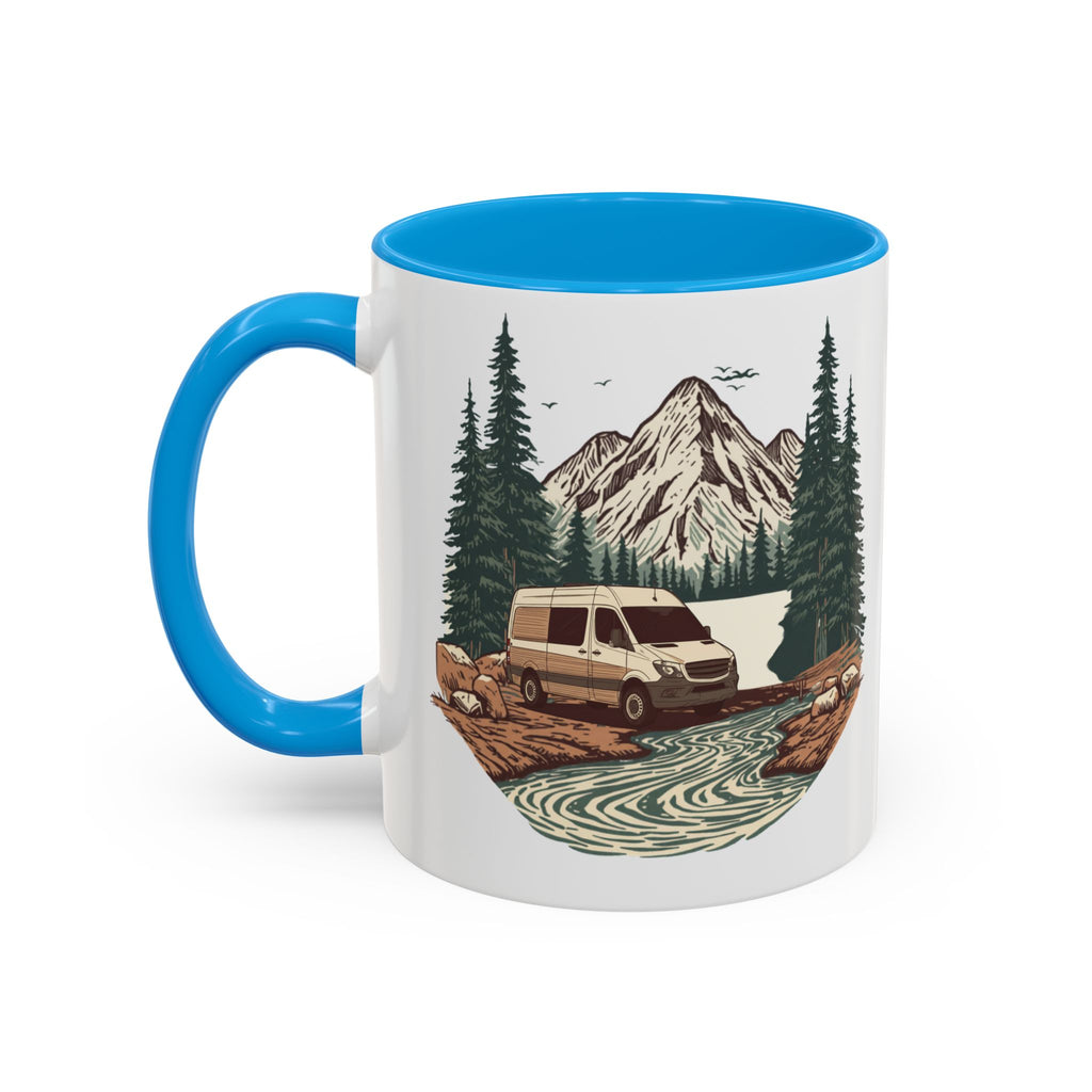 Adventure Van "Home, But Mobile" Ceramic Mug — 11oz / 15oz