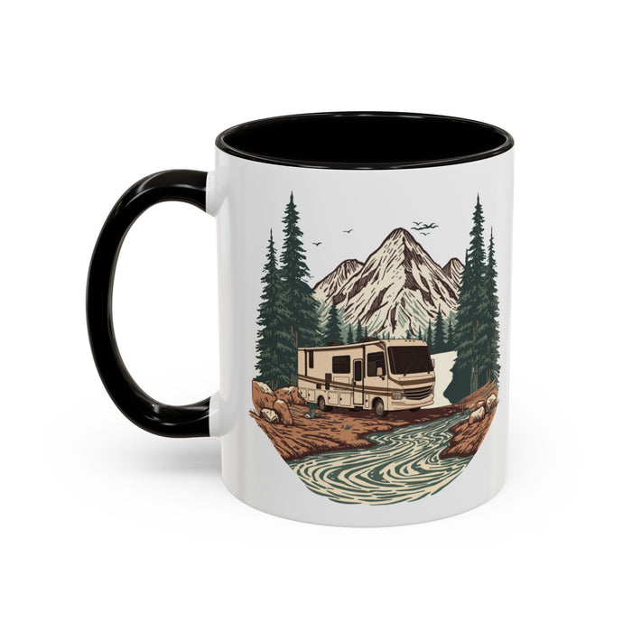 Modern Class A Motorhome "Home, But Mobile" Ceramic Mug — 11oz / 15oz
