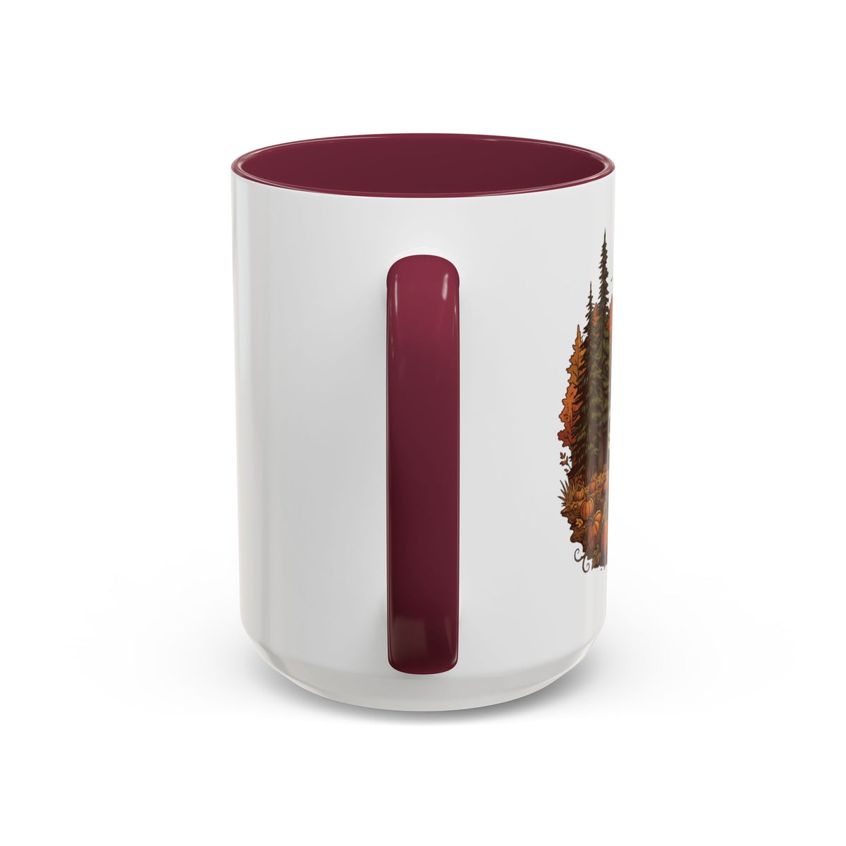 Pumpkin Patch Modern 5th Wheel Ceramic Mug — 11oz / 15ozColorful