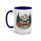 Vintage Class A Motorhome "Home, But Mobile" Ceramic Mug — 11oz / 15oz