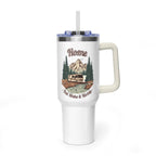Modern Class A Motorhome "Home, But Mobile" Tumbler — 40oz Stainless Steel