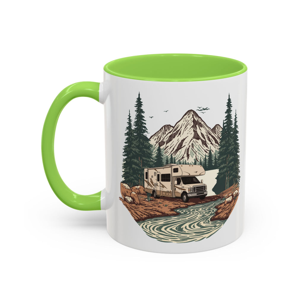 Modern Class C Motorhome "Home, But Mobile" Ceramic Mug — 11oz / 15oz