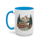 Hippy Van "Home, But Mobile" Ceramic Mug — 11oz / 15oz