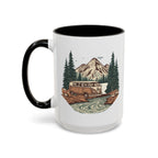 Hippy Van "Home, But Mobile" Ceramic Mug — 11oz / 15oz