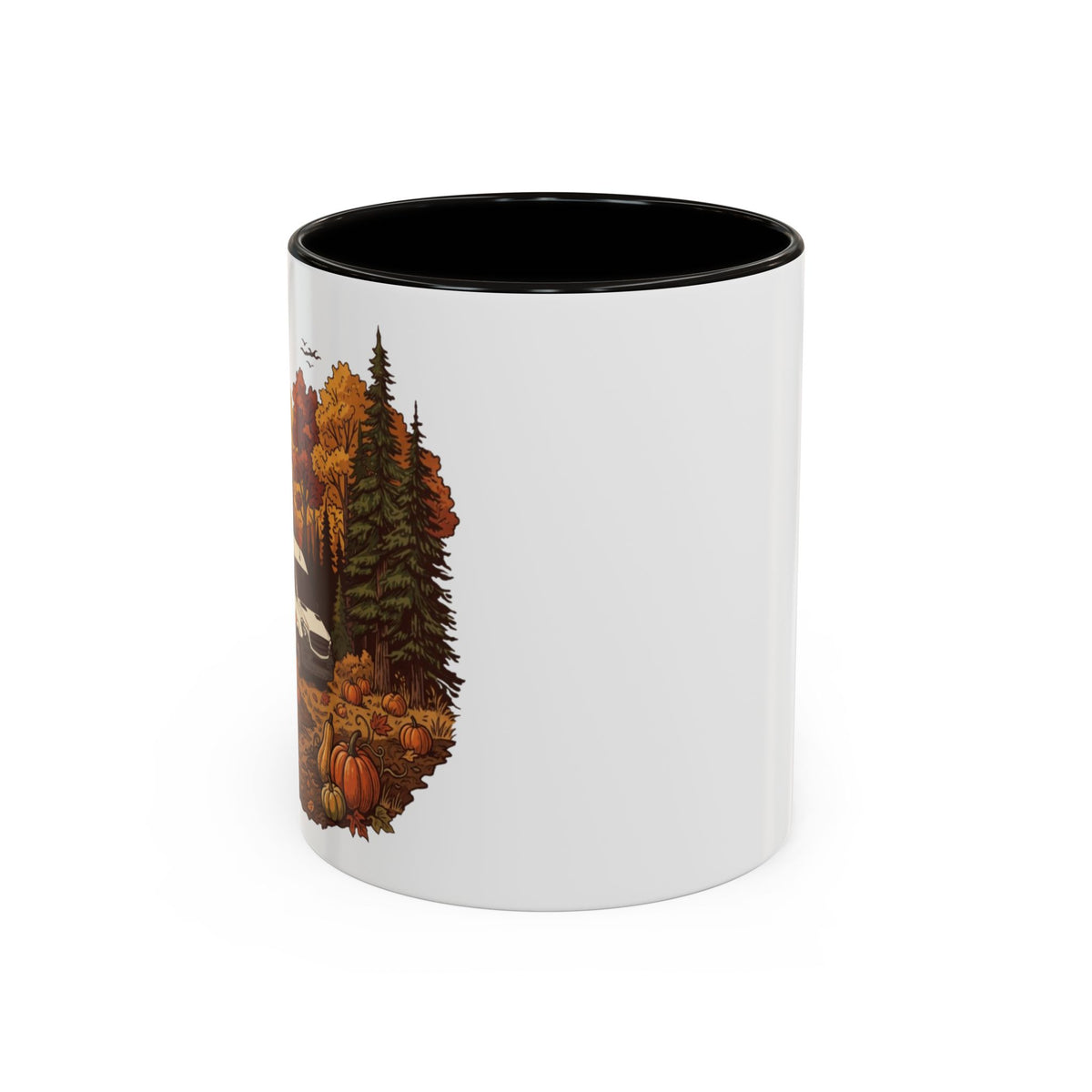 Pumpkin Patch Adventure Van Ceramic Mug — 11oz / 15ozColorful