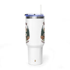 Silver Bullet Trailer "Home, But Mobile" Tumbler — 40oz Stainless Steel