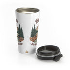 Teardrop Trailer "Home, But Mobile" Travel Mug — 15oz Stainless Steel