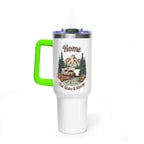 Modern Class C Motorhome "Home, But Mobile" Tumbler — 40oz Stainless Steel