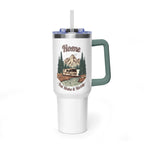 Modern Class A Motorhome "Home, But Mobile" Tumbler — 40oz Stainless Steel