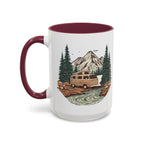Campervan "Home, But Mobile" Ceramic Mug — 11oz / 15oz