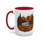 Pumpkin Patch Silver Bullet Trailer Ceramic Mug — 11oz / 15ozColorful