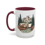 Travel Trailer "Home, But Mobile" Ceramic Mug — 11oz / 15oz