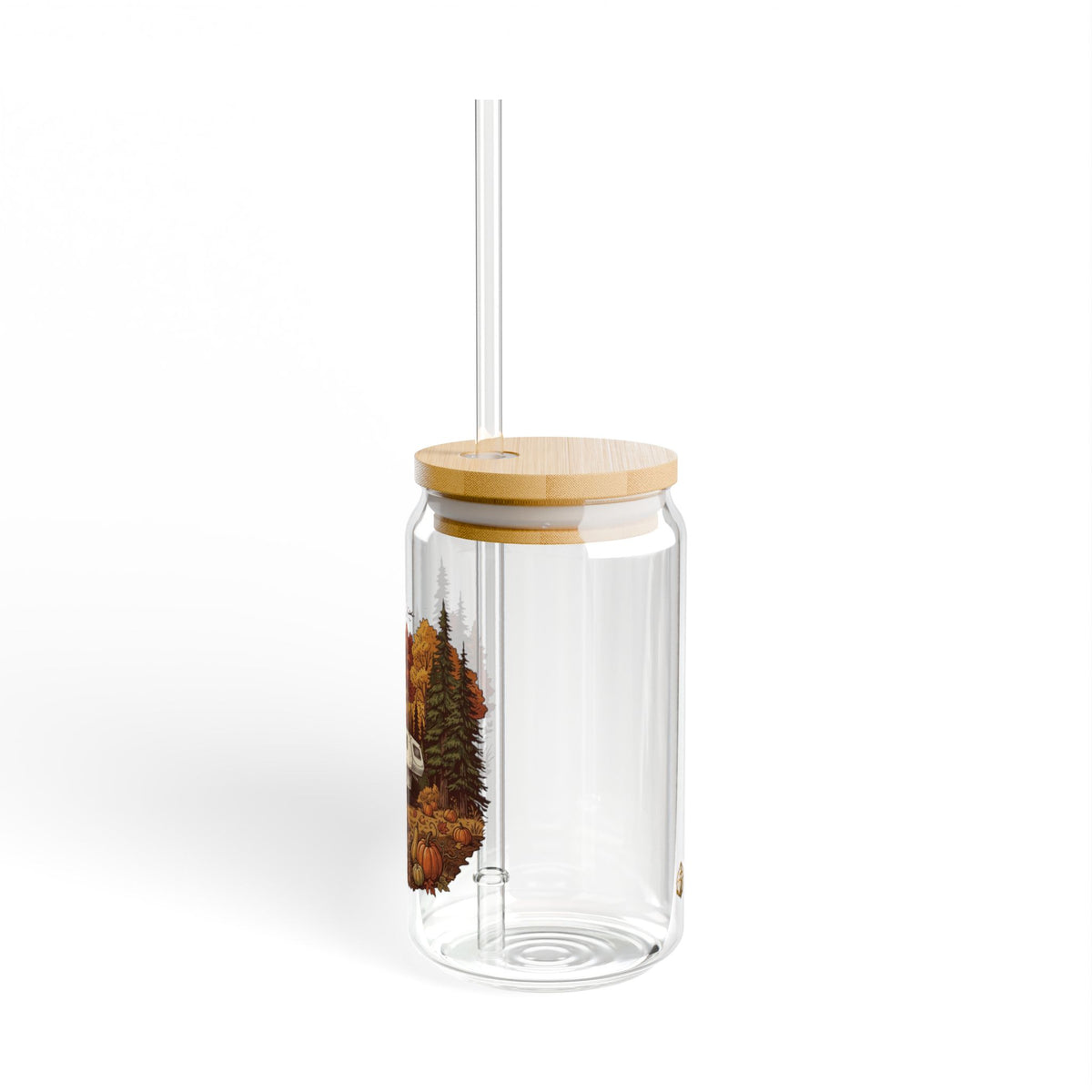 Pumpkin Patch Vintage 5th Wheel Sipper Glass — 16ozSipper