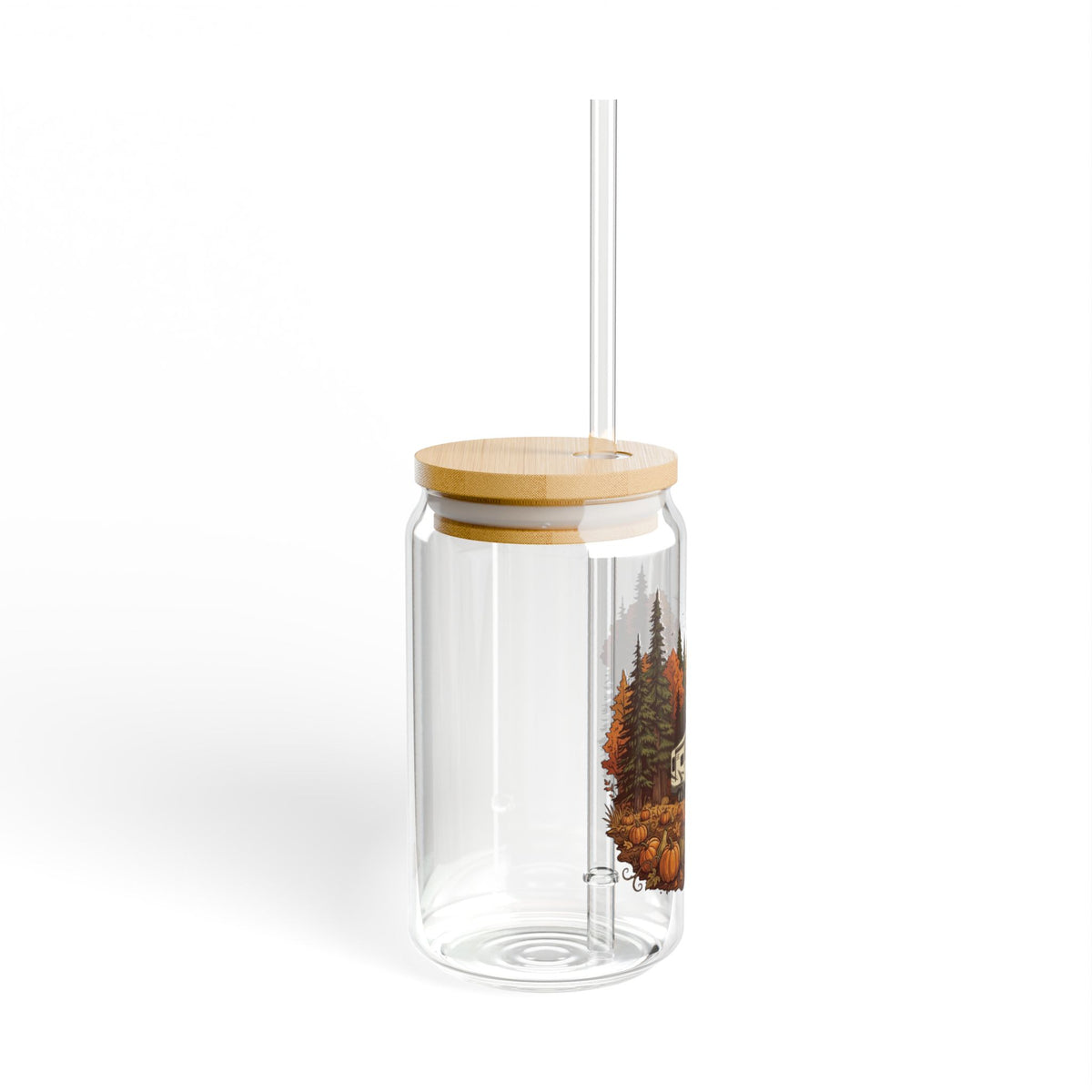 Pumpkin Patch Modern 5th Wheel Sipper Glass — 16ozSipper