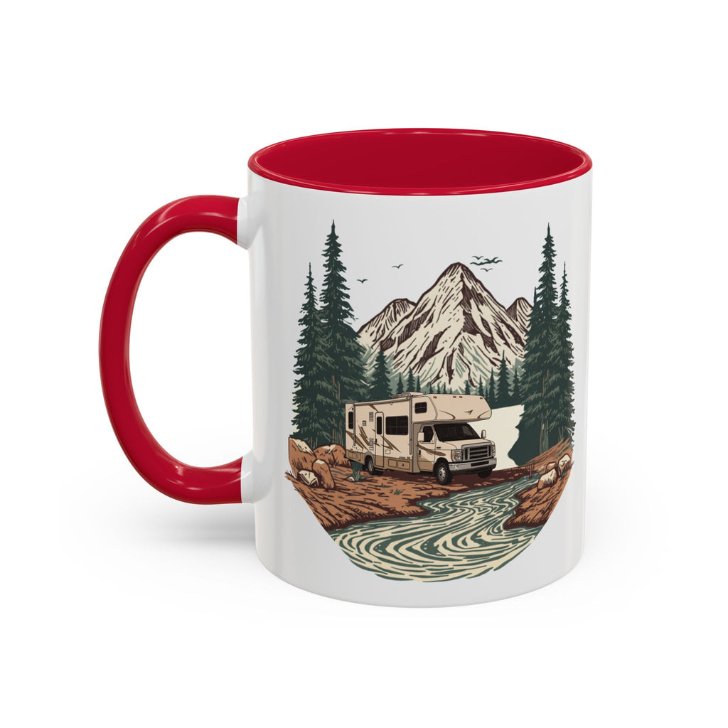 Modern Class C Motorhome "Home, But Mobile" Ceramic Mug — 11oz / 15oz