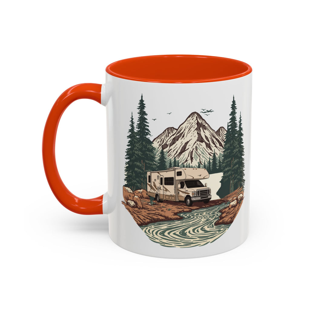 Modern Class C Motorhome "Home, But Mobile" Ceramic Mug — 11oz / 15oz