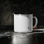 Pumpkin Patch Teardrop Trailer Enamel Camp Cup — 12oz