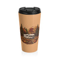 (Orange) Pumpkin Patch Modern Class C Motorhome Travel Mug — 15oz Stainless Steel