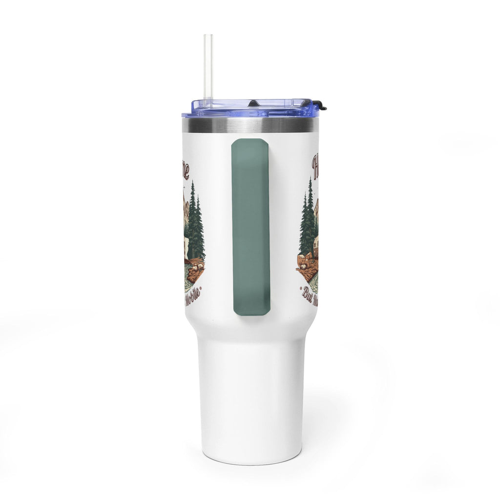 Travel Trailer "Home, But Mobile" Tumbler — 40oz Stainless Steel