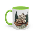 Vintage Class C Motorhome "Home, But Mobile" Ceramic Mug — 11oz / 15oz