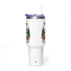 Teardrop Trailer "Home, But Mobile" Tumbler — 40oz Stainless Steel