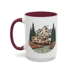 Vintage Class C Motorhome "Home, But Mobile" Ceramic Mug — 11oz / 15oz