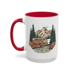 Hippy Van "Home, But Mobile" Ceramic Mug — 11oz / 15oz