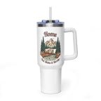 Travel Trailer "Home, But Mobile" Tumbler — 40oz Stainless Steel