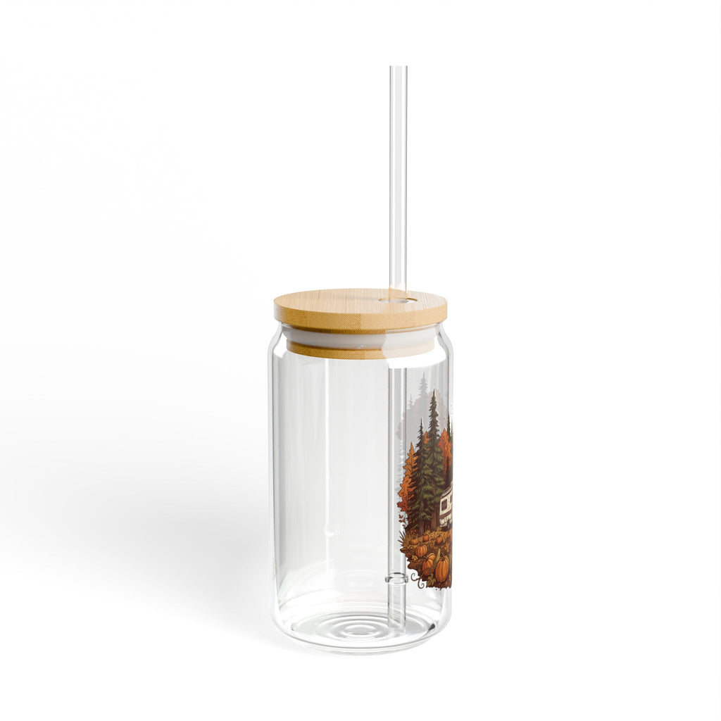 Pumpkin Patch Vintage Class C Motorhome Sipper Glass — 16ozSipper
