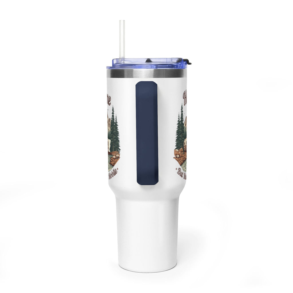 Travel Trailer "Home, But Mobile" Tumbler — 40oz Stainless Steel