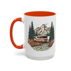 Vintage Class A Motorhome "Home, But Mobile" Ceramic Mug — 11oz / 15oz