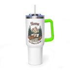 Travel Trailer "Home, But Mobile" Tumbler — 40oz Stainless Steel
