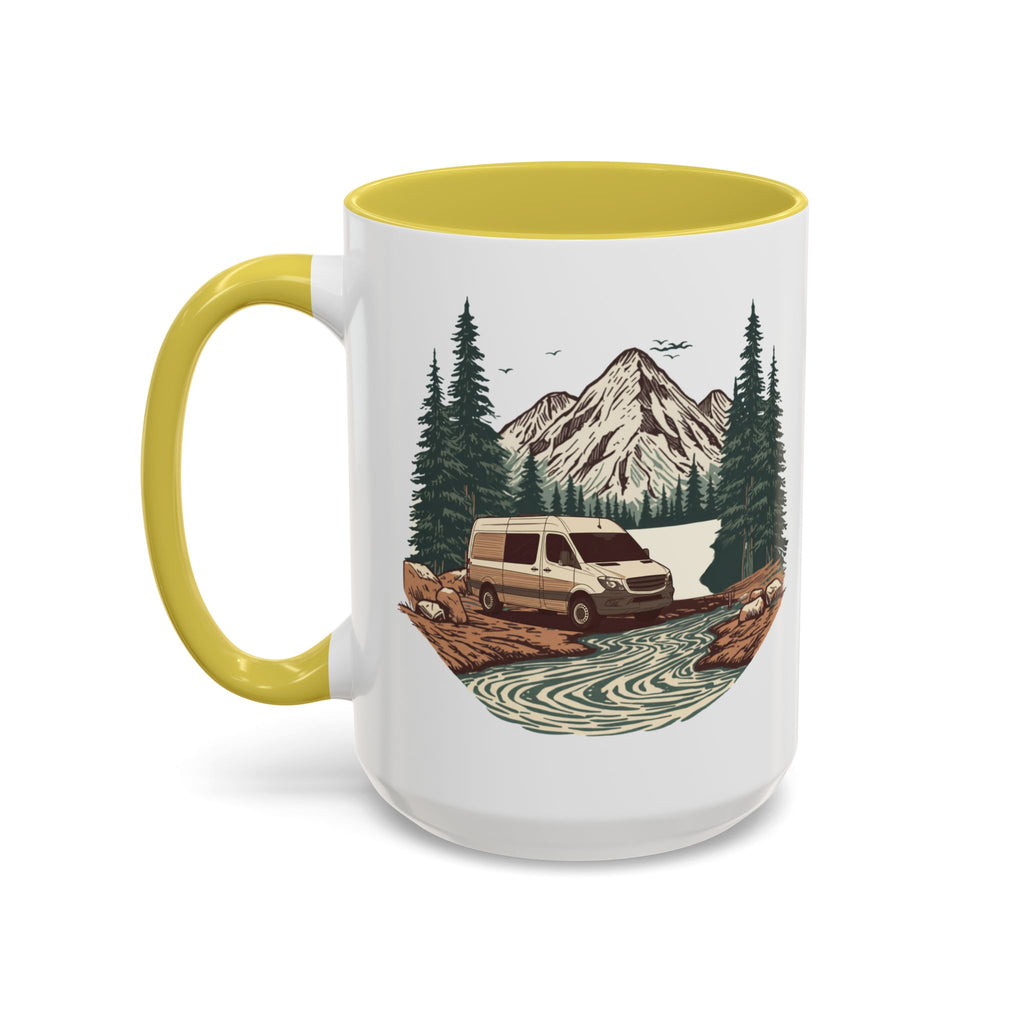 Adventure Van "Home, But Mobile" Ceramic Mug — 11oz / 15oz