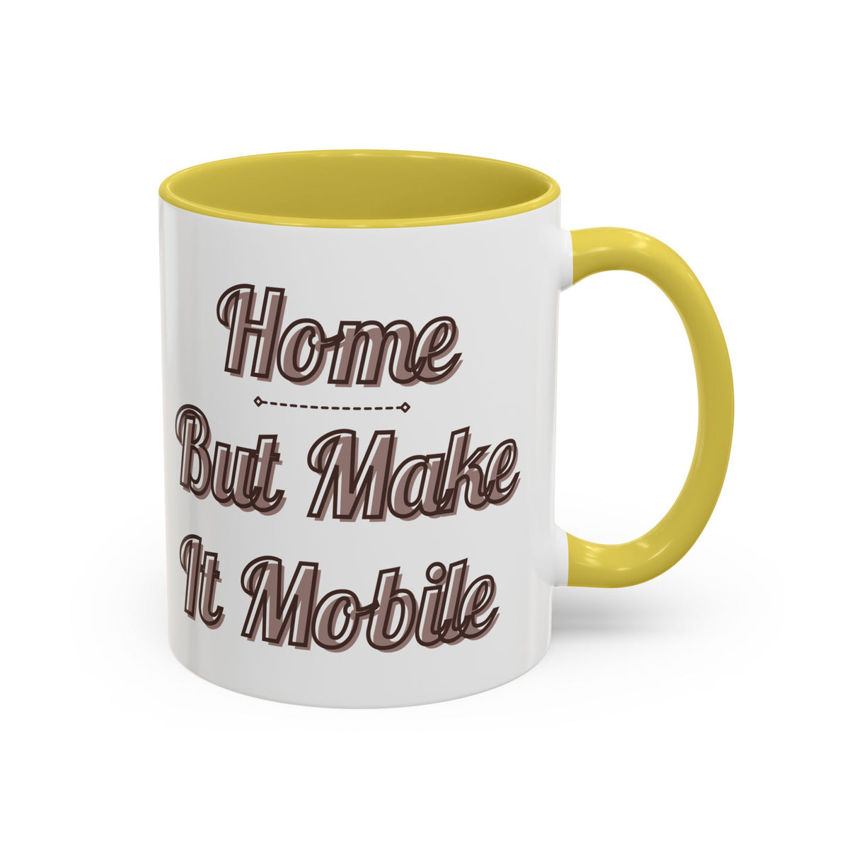Adventure Van "Home, But Mobile" Ceramic Mug — 11oz / 15oz